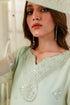 Farasha Embroidered Chiffon 3 piece suit Mellow Bliss
