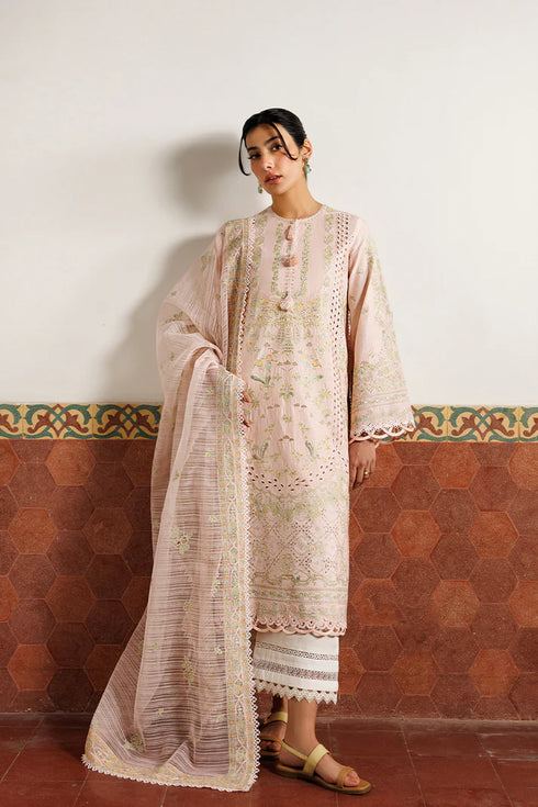 Emaan Adeel Embroidered Lawn Suit ORCHID ROYALE