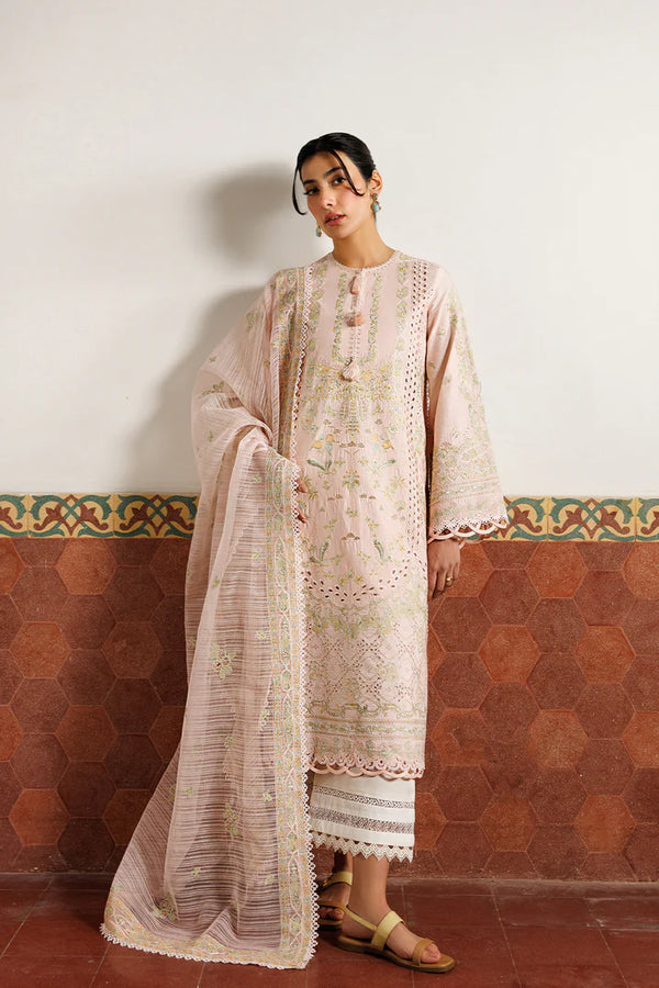 Emaan Adeel Embroidered Lawn Suit ORCHID ROYALE