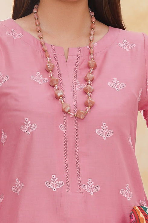 Bin Saeed Embroidered Chickenkari Lawn Suit BS-102