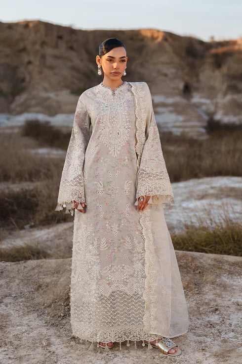 Emaan Adeel Embroidered Lawn Suit MEHVES