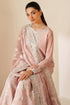 Farasha Embroidered Chiffon Suit Serene Petal