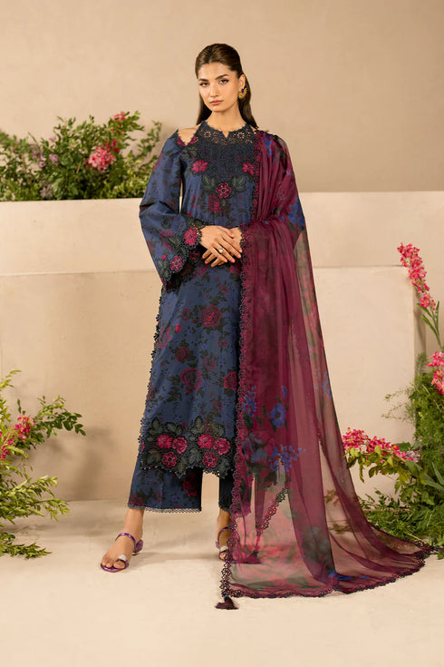 Iznik Embroidered Lawn Suit EFL-12