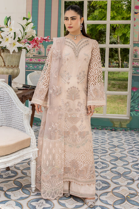 Flossie Embroidered Chiffon 3 Piece suit DAY DREAM A