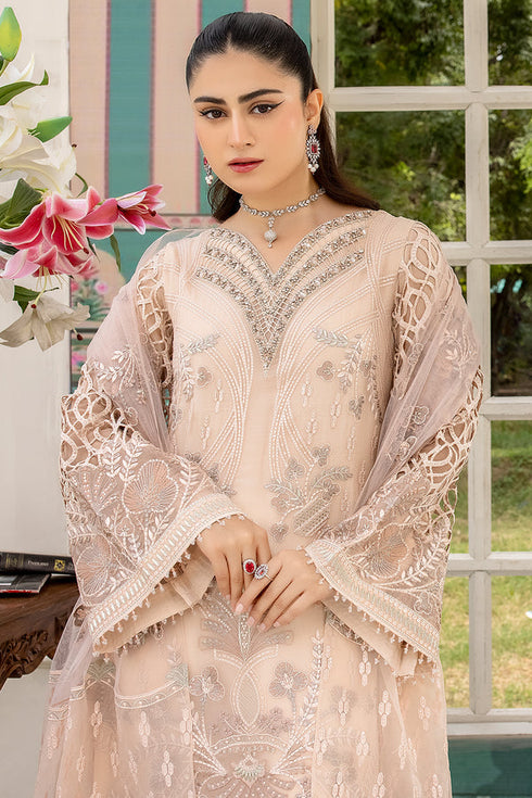 Flossie Embroidered Chiffon 3 Piece suit DAY DREAM A