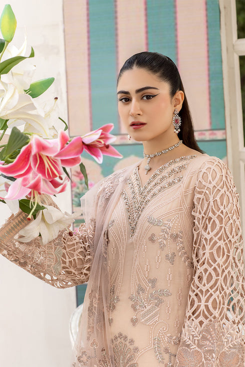 Flossie Embroidered Chiffon 3 Piece suit DAY DREAM A