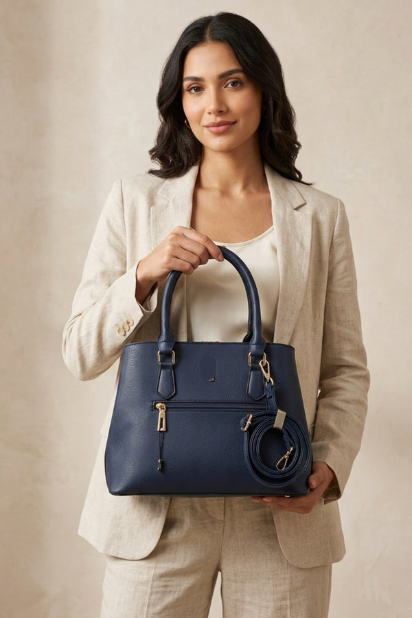 Women Handbag - Navy