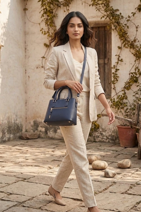 Women Handbag - Navy