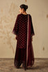 Barqoue Embroidered Velvet Suit UF-4315