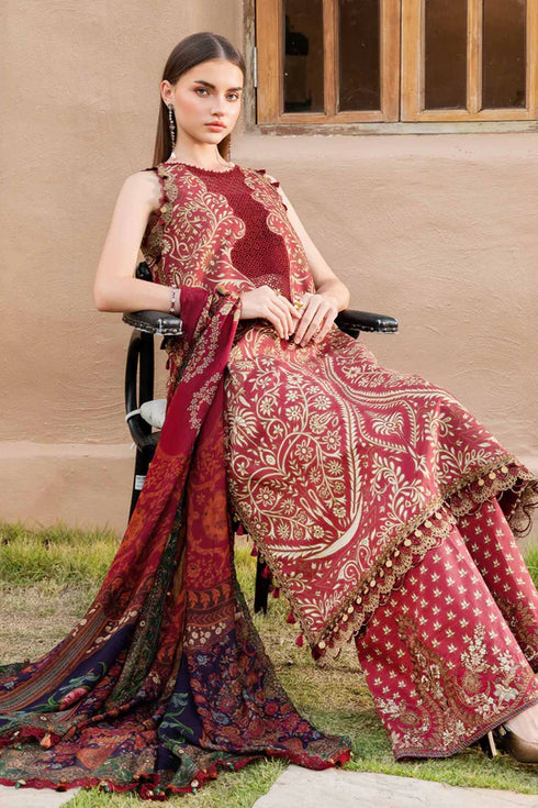 Maria B Printed Lawn Suit MPT-2512-A