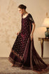 Barqoue Embroidered Velvet Suit  UF-4313