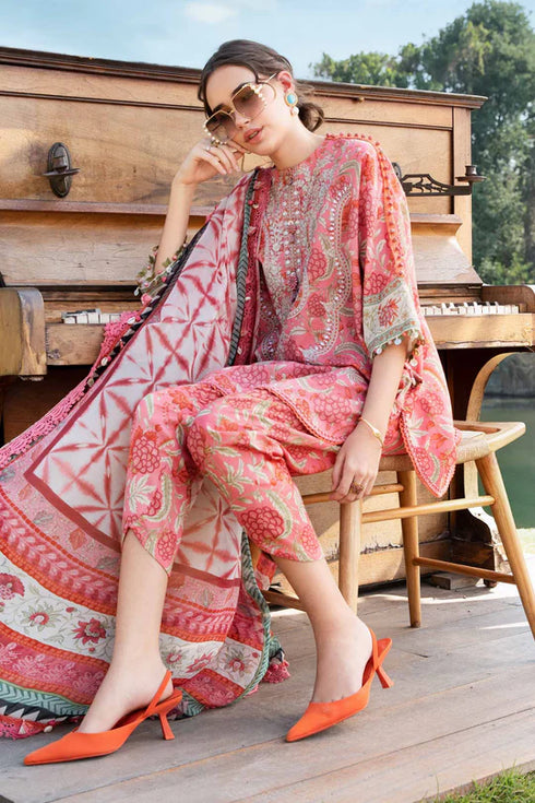 Maria B Printed Lawn Suit MPT-2513-A