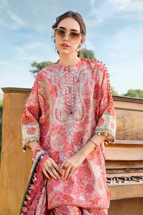 Maria B Printed Lawn Suit MPT-2513-A