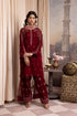 Iznik Embroidered Velvet 3 piece suit IV-27 HARF