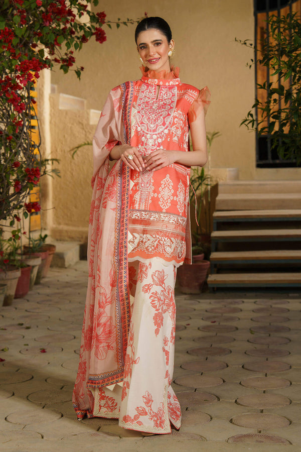 Asifa Nabeel Digital printed Lawn 3 Piece suit DAHLIA-U141M001