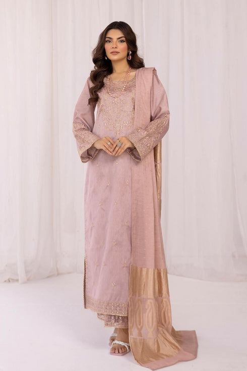 Simran Raw Silk 3 Piece Suit SM-12