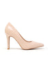 Nude Patent Pointed Toe Stiletto Heel Court Shoes – G-924