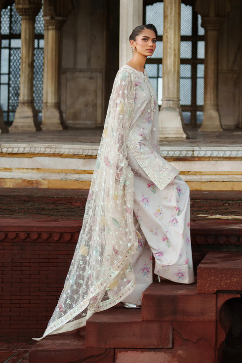 Iznik Embroidered Net  Suit UE-534