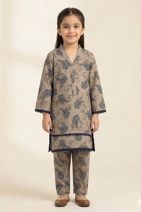 Girls Printed Marina 2PC Suit EN-04