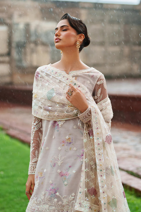 Iznik Embroidered Net  Suit UE-534