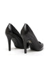 Black Matte Pointed Toe Stiletto Heel Court Shoes – G-924