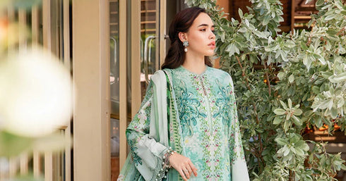 Maria B Printed Lawn Suit MPT-2514-A