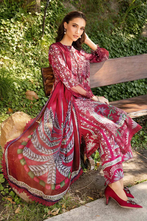 Maria B Printed Lawn Suit MPT-2514-B