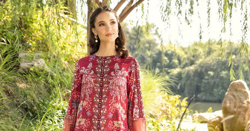Maria B Printed Lawn Suit MPT-2514-B