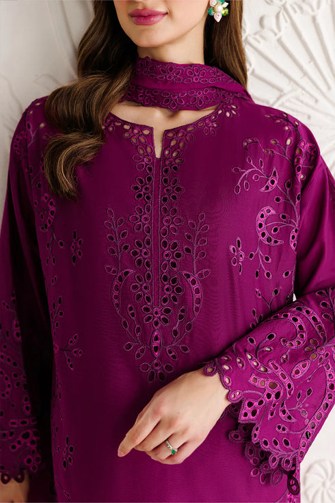 Iznik Embroidered Lawn suit UE-678