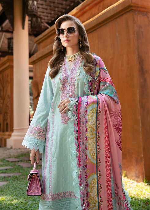 Kanwal Malik Embroidered Lawn 3 piece Suit Lilly