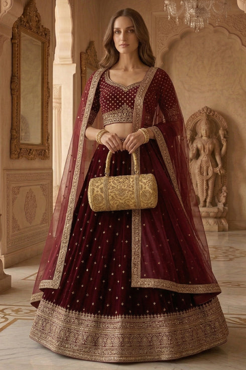 Ivory Tila Embroidered Handbag