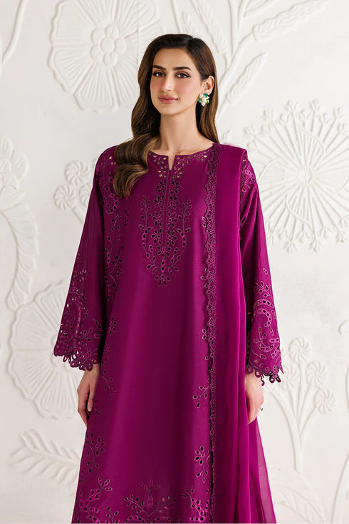 Iznik Embroidered Lawn suit UE-678