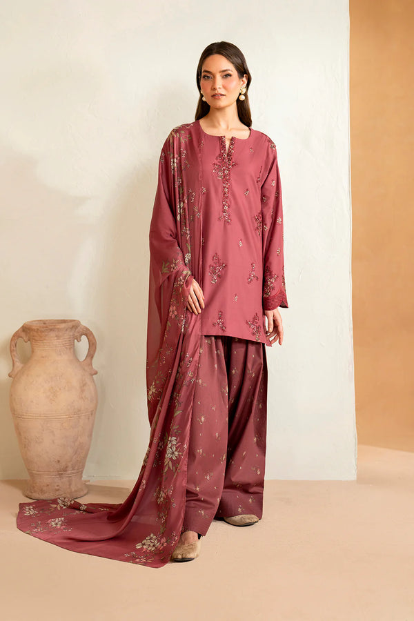 Iznik Embroidered Lawn suit UF-469
