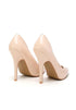 Nude Patent Pointed Toe Stiletto Heel Court Shoes – G-924