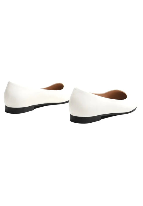 Women Ballet Casual Wear Every-Day Closed Toe Slip On Ballerina Flats Shoes