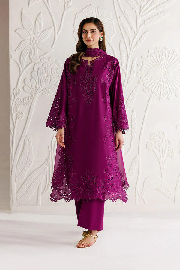 Iznik Embroidered Lawn suit UE-678