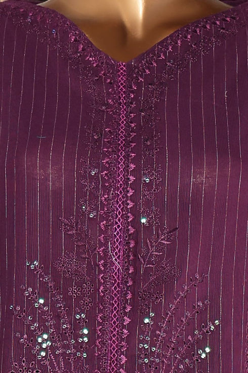 Nau Bahar 2 PC Khadar Embroidered Suit NB-16