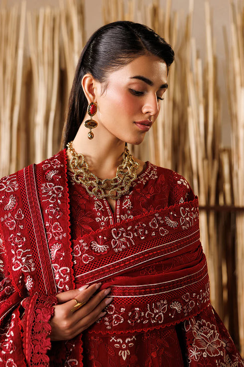 BAROQUE EMBROIDERED LAWN EL26-D05