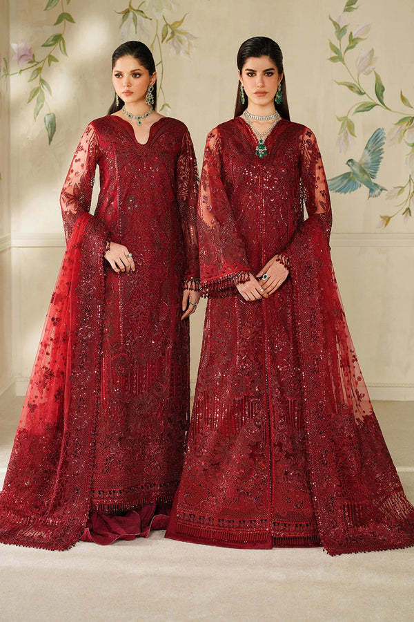 Baroque Embroidered Net Suit CH14-01