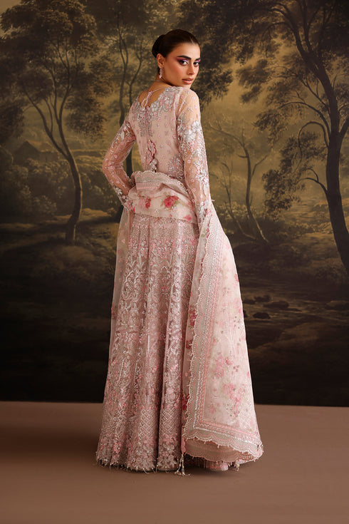 Baroque Embroidered Net Suit UF-4380