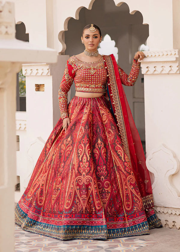 Maria Osama Khan Grip 3 Piece Suit Gulaab