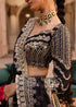 Embroidered Tussel Silk Net Bridal Dress Nehaab