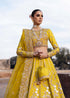 Embroidered Tussel Silk Net Bridal Dress Nureh