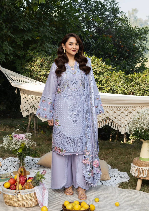 Elaf Embroiderd Lawn Suit ELY-3B PARADISE