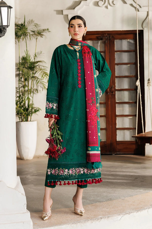 Alizeh Embroidered Lawn Suit AAF-EL-7053-Evlyn