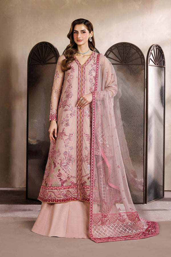 Zarif Embroidered Net Suit ZYR-PARISA-02