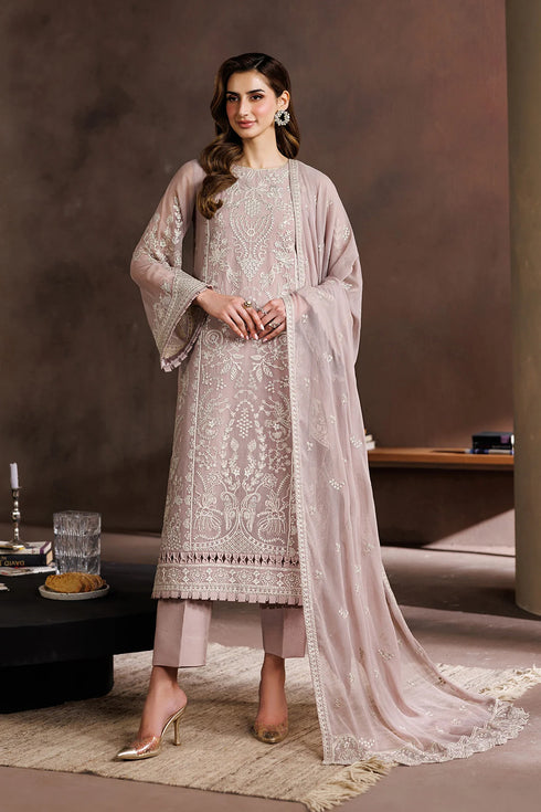 Zarif Embroidered Chiffon Suit ZYR-SUNEHRI-08