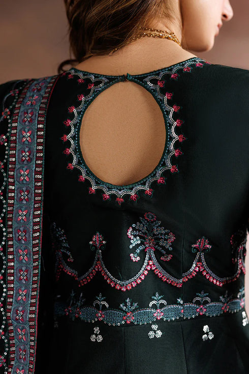 Zarif Embroidered Net Suit ZYR-PARWAN-03