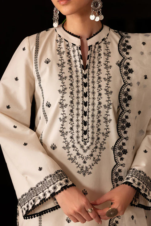 Zarif Embroidered Lawn Suit YARA