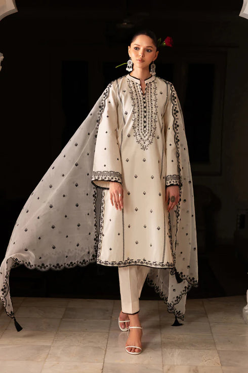 Zarif Embroidered Lawn Suit YARA
